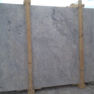 silver travertine