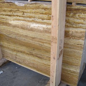 yellow travertine